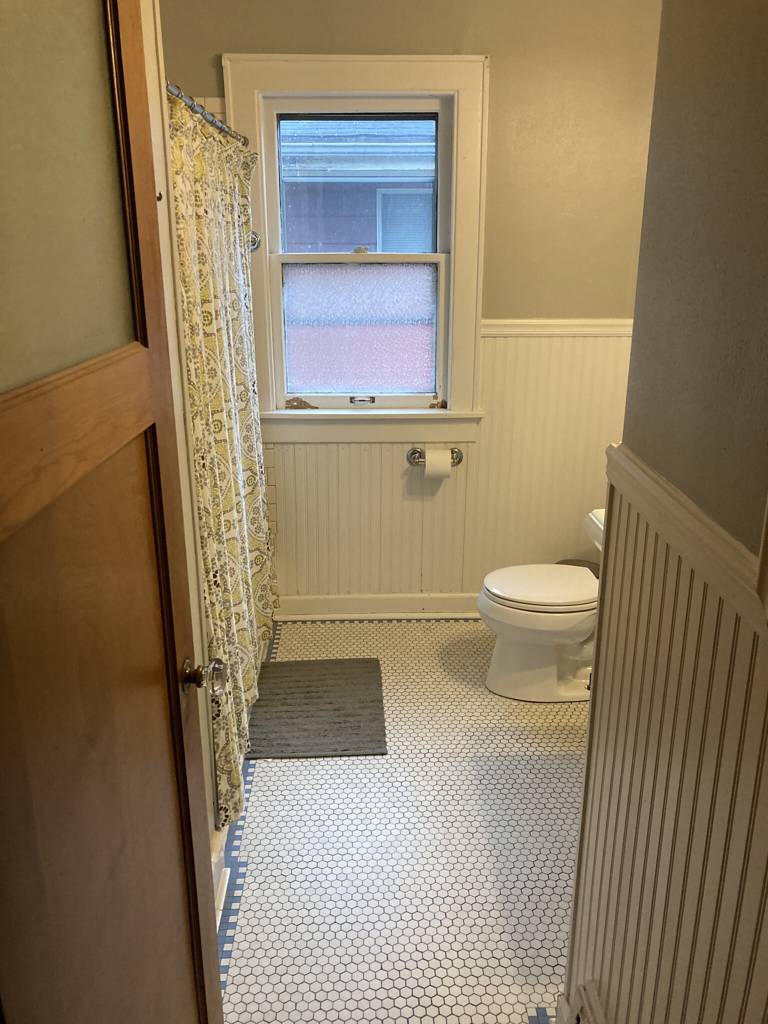 Bathroom, Shower over tub - 5203 W Wells St