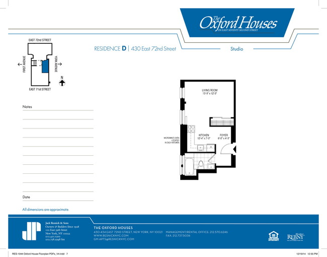 Floorplan - The Oxford Houses