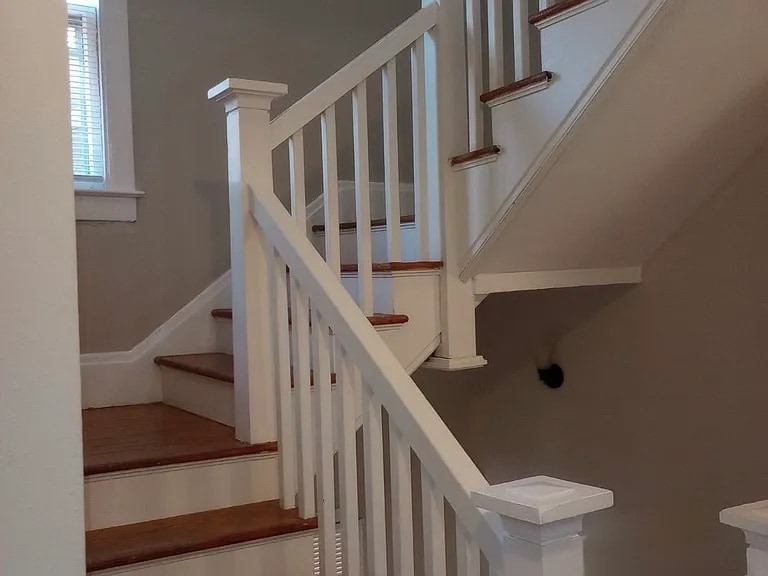 Stairs leading from 2nd floor to 3rd floor where bedroom #3 and bathroom #2 are located - 816 Westover Ave