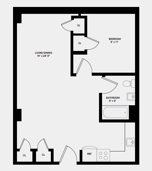 Floorplan - 1134 Fulton Street