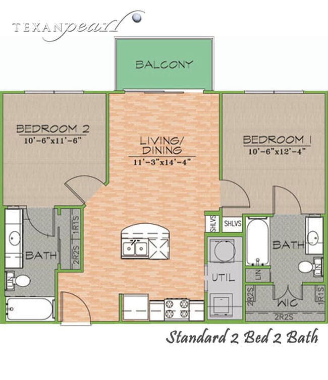 Floorplan - Texan Pearl