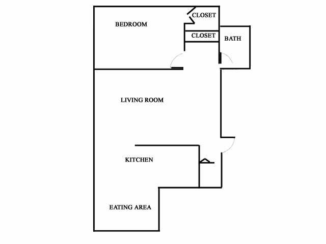 Floorplan - Emerald Village Apartments