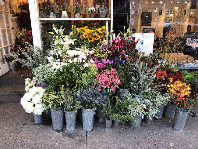 Flower market on Union Street - 2791 Greenwich St