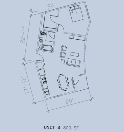 1BR/1BA - Arbor Grove Apartments - SENIOR LIVING