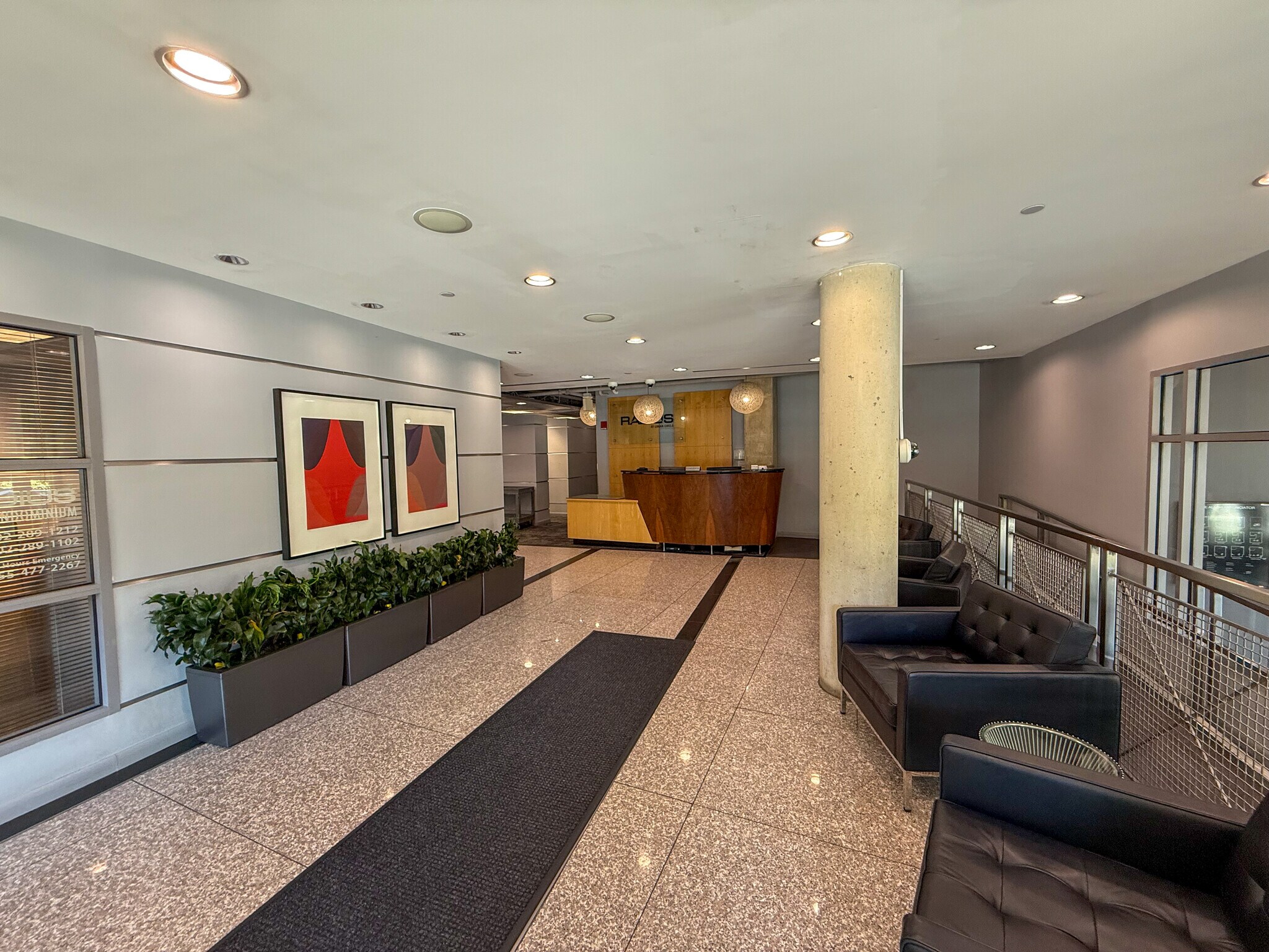 Lobby area - 1300 N St NW