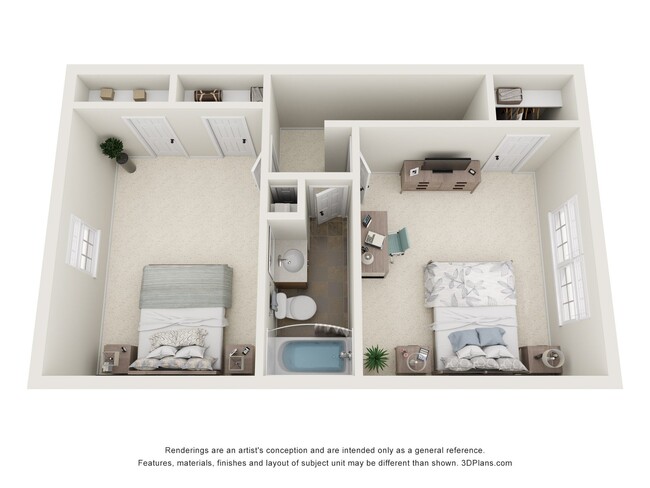 Floorplan - Sumter Square Apartments