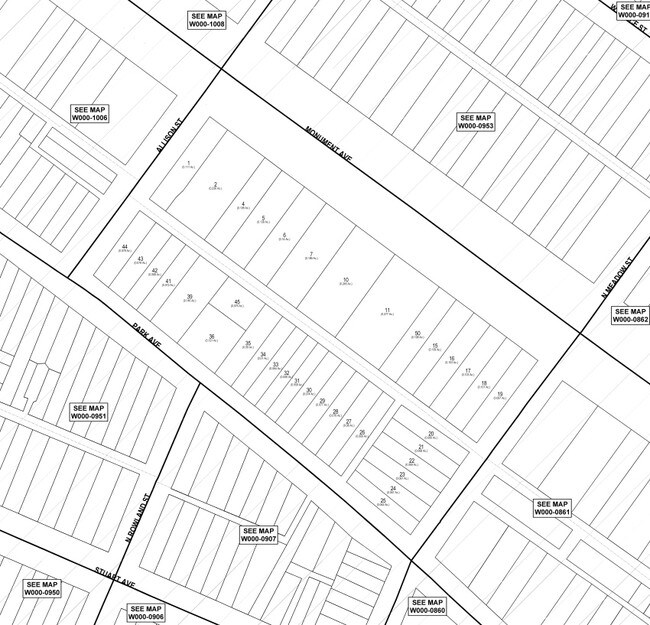 Plat Map - 2015 Monument Ave