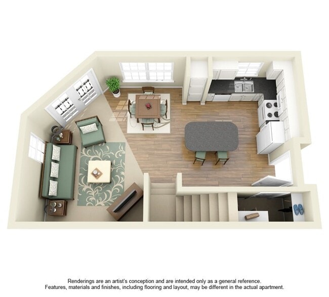 Floorplan - Villas at Katy Trail Apartments
