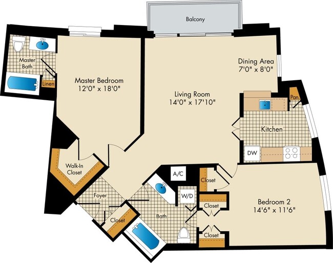 Floorplan - The Metropolitan