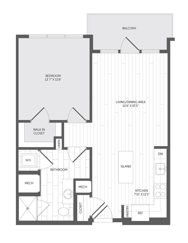 Floorplan - Windsor Marina Bay Apartments