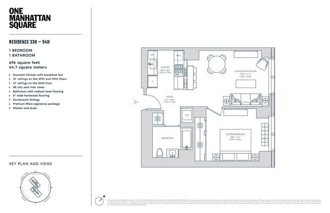 Floorplan - One Manhattan Square