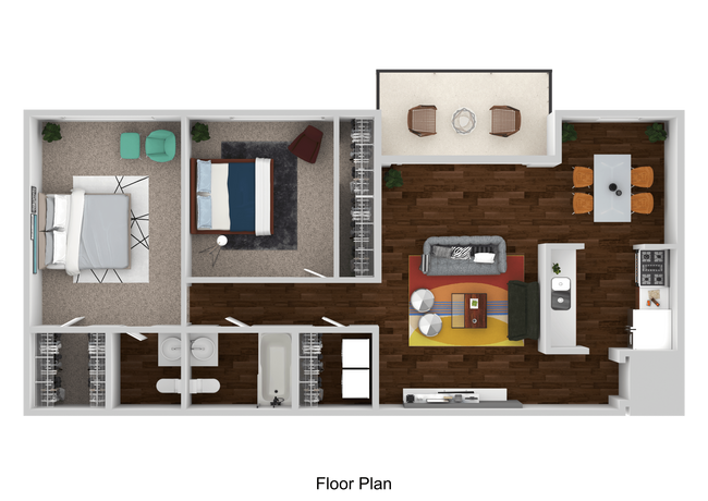 Floorplan - Casa de Luna