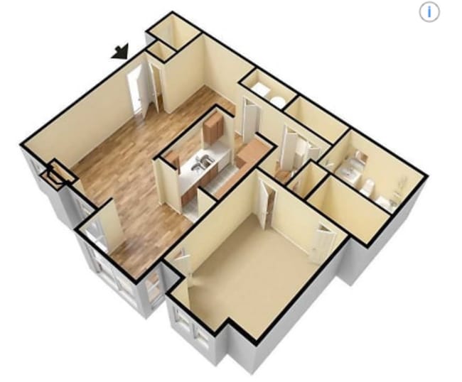 Floorplan - Birch Landing Apartments