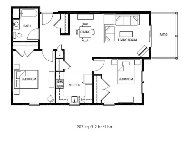 Floorplan - zBarton Commons