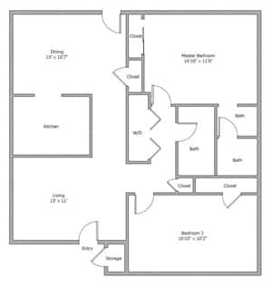 Ficus - Falls of Braeswood Apartments