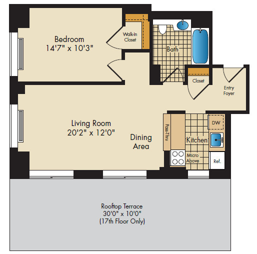 Floorplan - The Sagamore