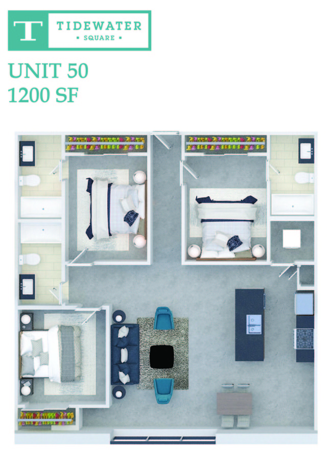 Floorplan - Tidewater Square