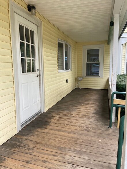 side porch - 404 Washington St
