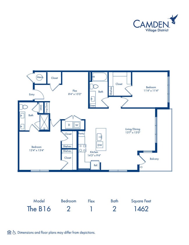 Floorplan - Camden Village District