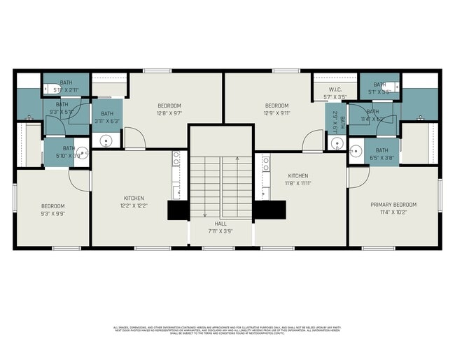 Floorplan - Student Rental 627 N Saint Peter St