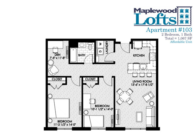 Floorplan - Maplewood Lofts