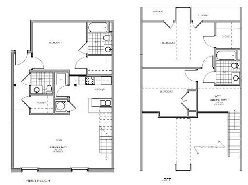 3BR/2.5BA - Georgian Court Apartments