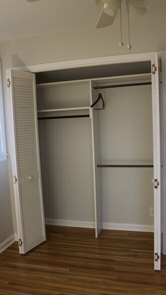 Master bedroom closet. - 2614 Edge O Lake Dr