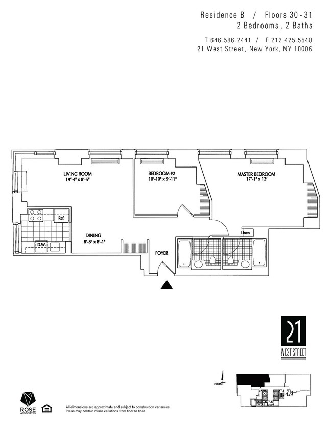 Floorplan - 21 West Street