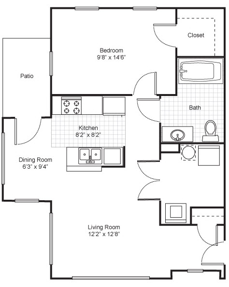 Floorplan - Legends Park Apartments