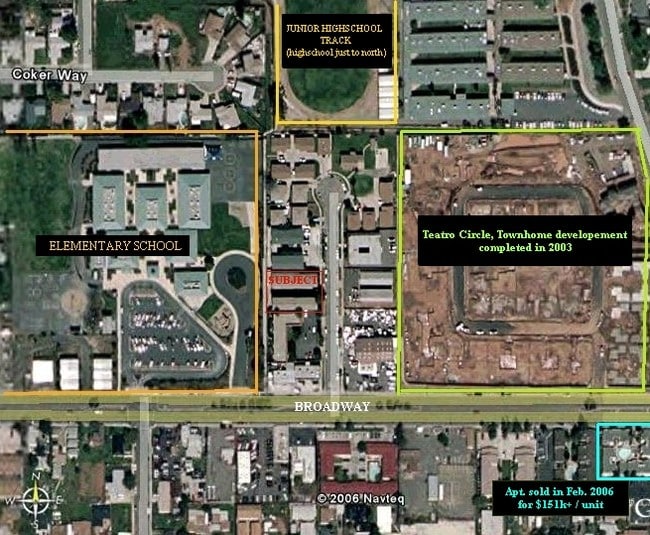 Aerial Photo - Coleen Court Apartments