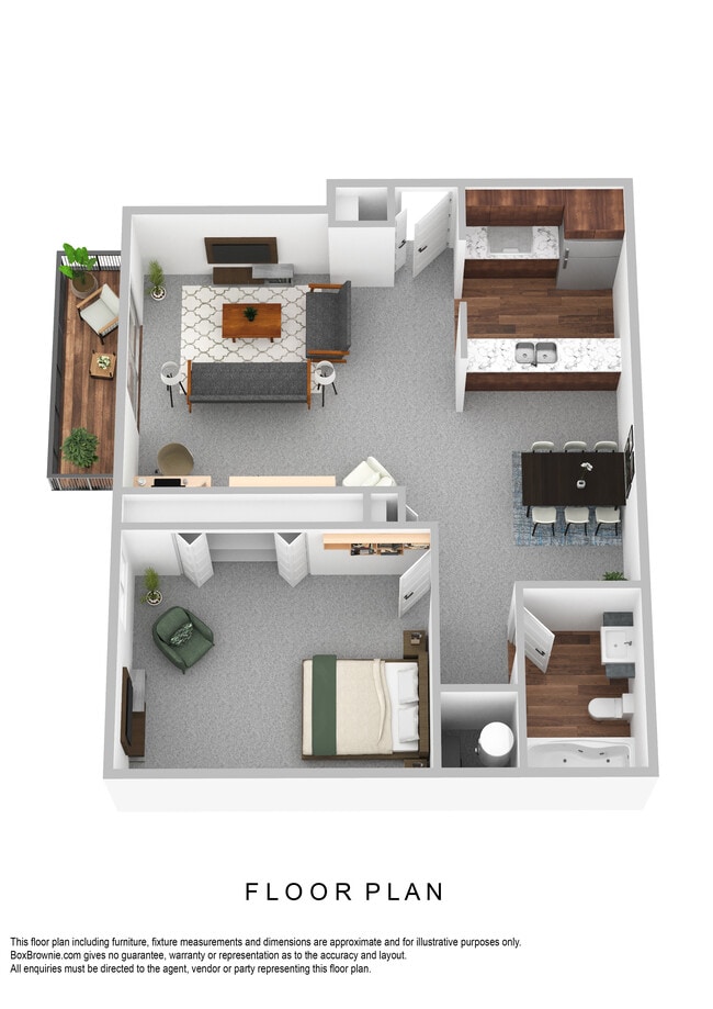 Floorplan - Spansail Court Apartments