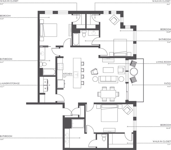 Floorplan - Theo