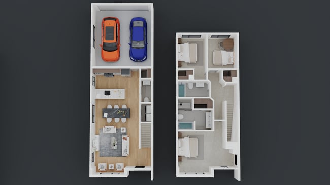 Floorplan - Audra Townhomes