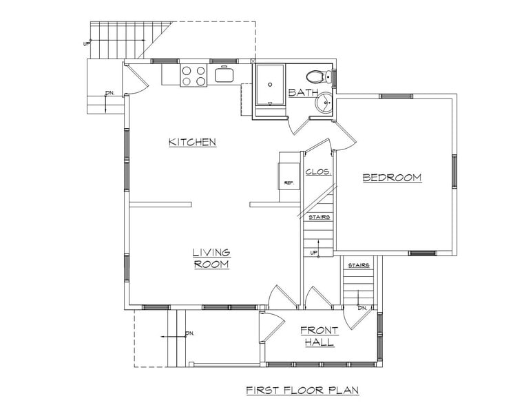 Unit 1- Floor Plan - 6 Quirk Ct