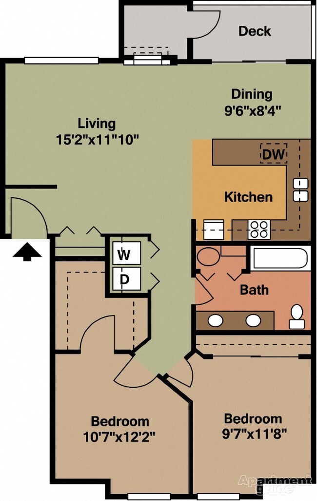 Floorplan - 8Hundred West Apartments