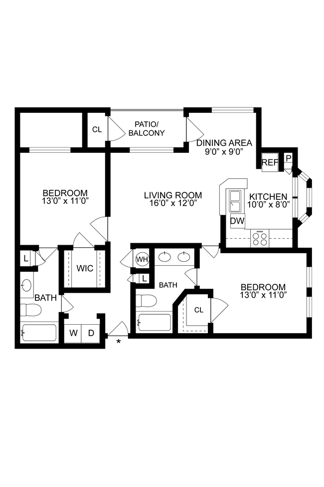 Floorplan - The Park at Steele Creek