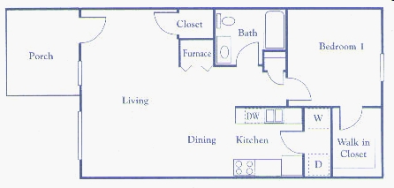 1BR/1BA - Limestone Crossing
