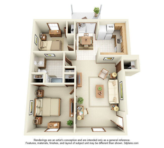 Floorplan - Graystone Apartments