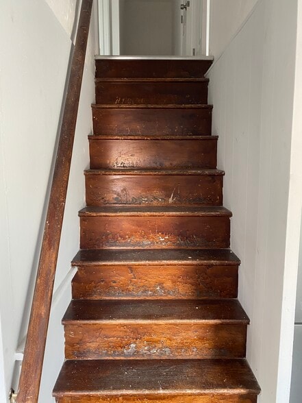 Stairs to Third Floor - 893 Penn St