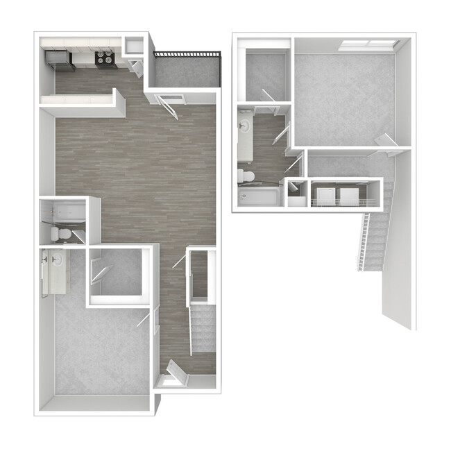 Floorplan - Prestonwood Apartments Homes