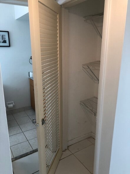 Linen closet in hall - 7350 SW 82nd St