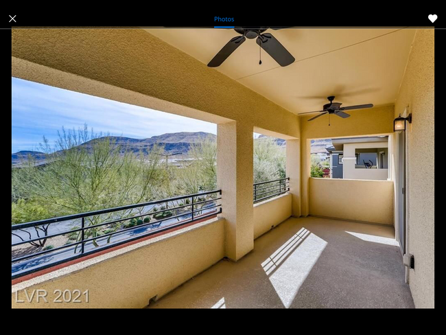 Terrace with Mountain View - 10623 Agate Knoll Ln