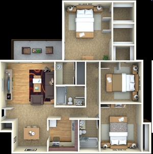 3BR/2BA - Avistele at Andalusia