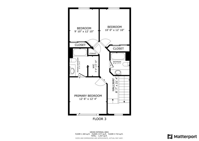 Floorplan - The Townhomes at Pine Drive