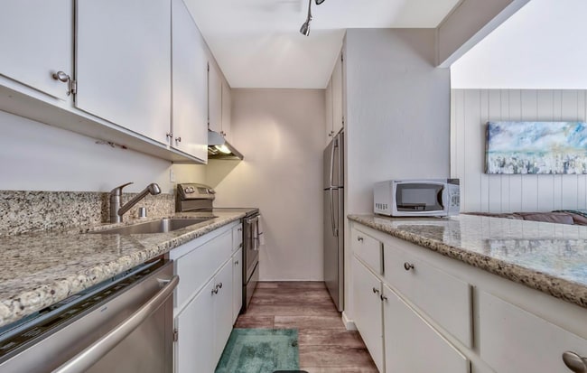 Electric stove top, garbage, Dishwasher, disposal and refrigerator included - 1410 Ski Run Blvd