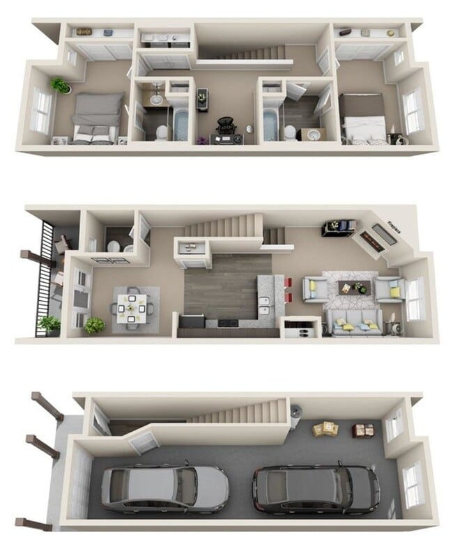 Building Photo - 2 Bedroom 2.5 Bath Townhome with attached 2 car garage