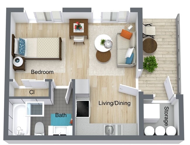 Floorplan - The Leland I