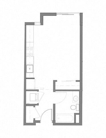 Floorplan - The Blake Apartments