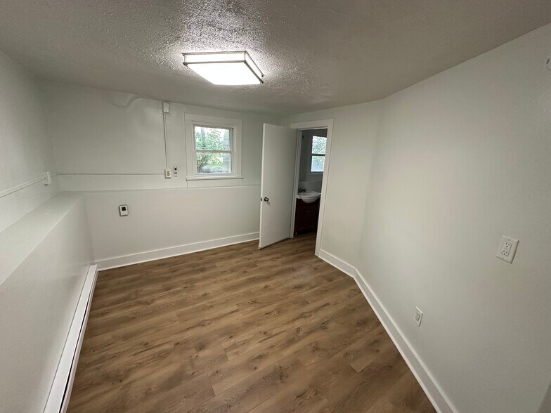 Bedroom - new lighting - 926 E St Charles Rd