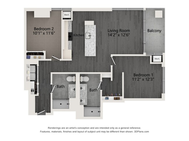 Floorplan - Parq Fulton